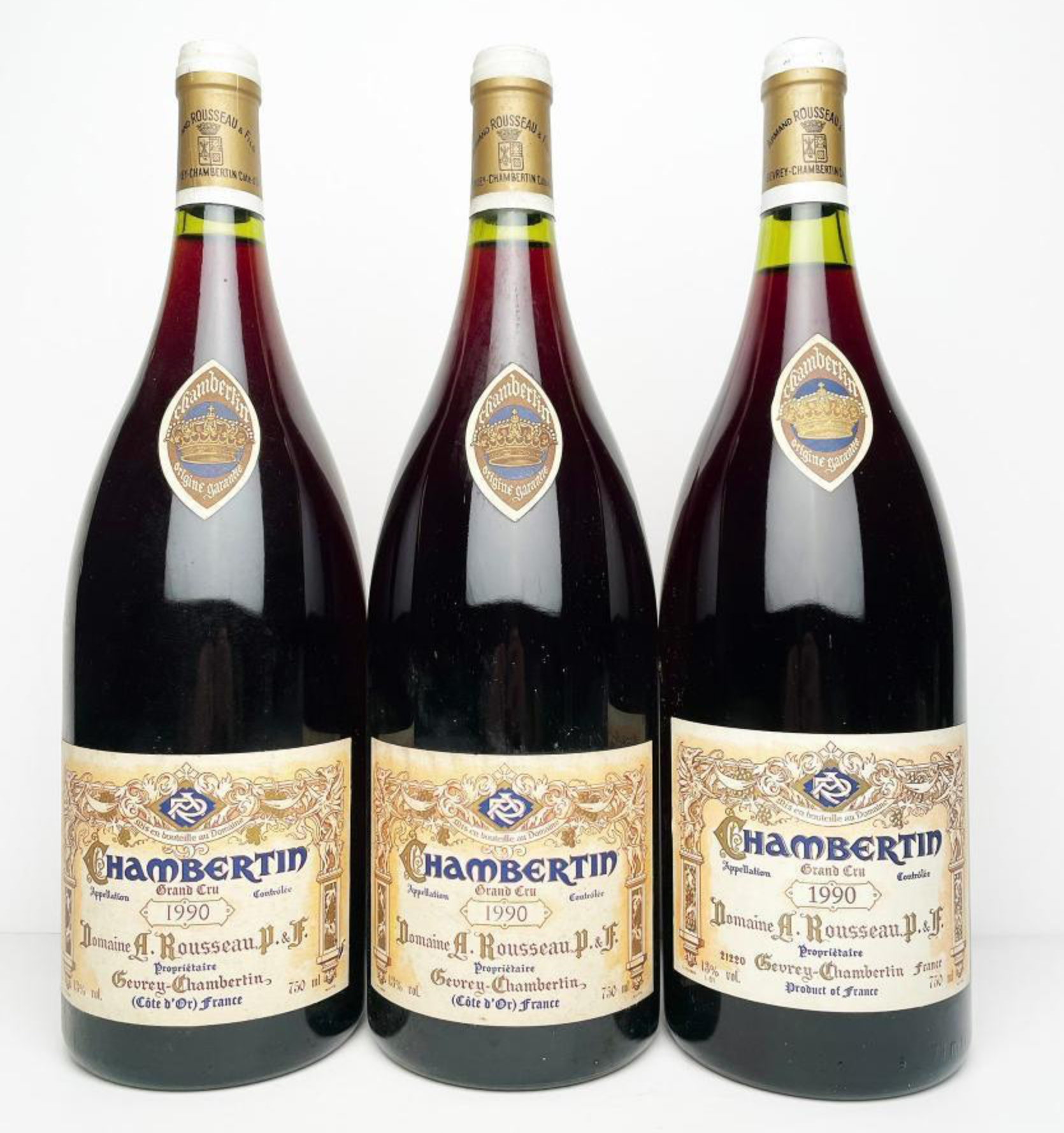 Chambertin 1990 Armand Rousseau - Best Wine Auctions 